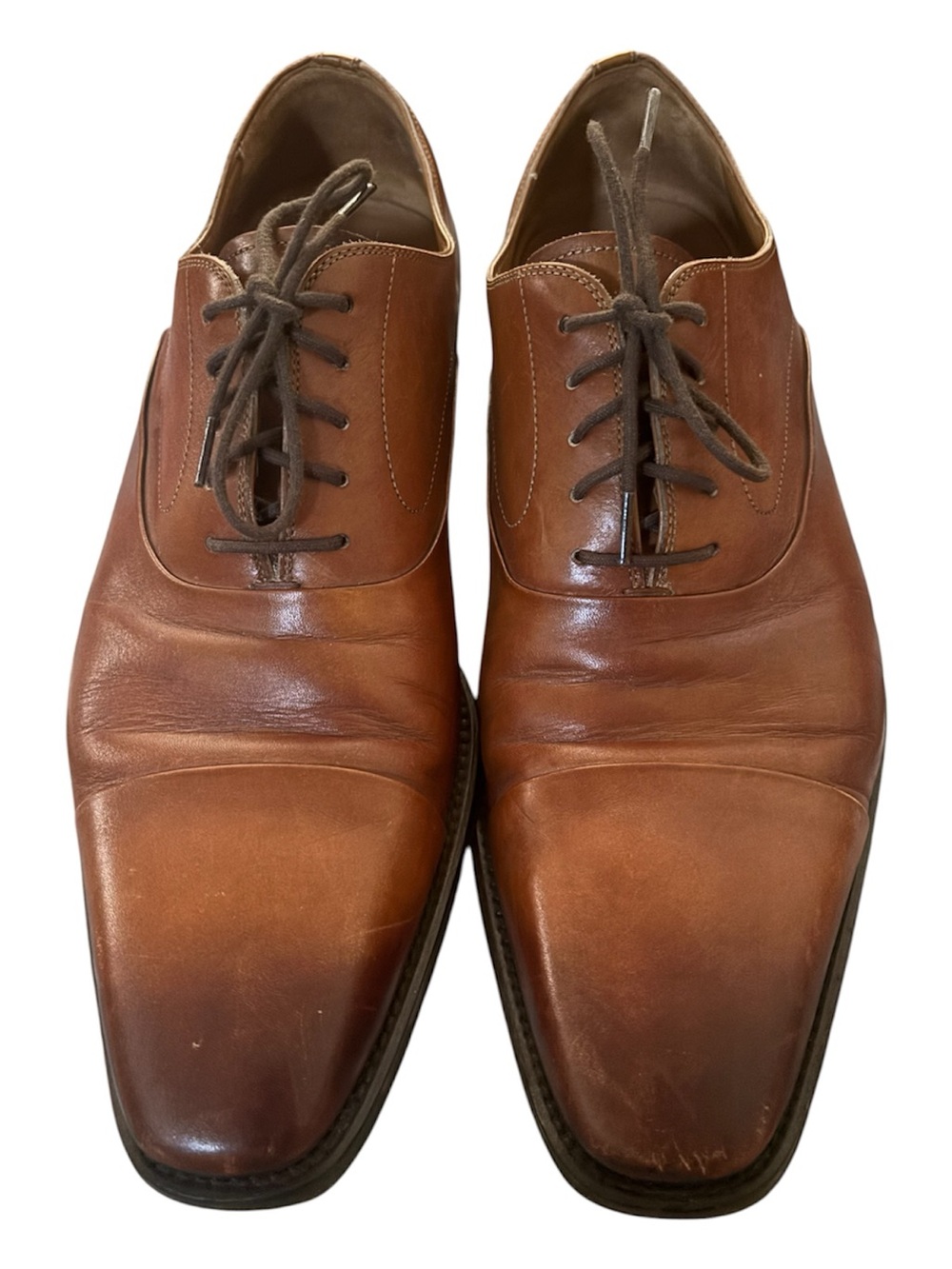 Magnanni Cap-Toe Oxford Leather Dress Shoes